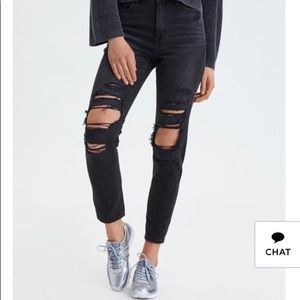 American eagle mom jeans